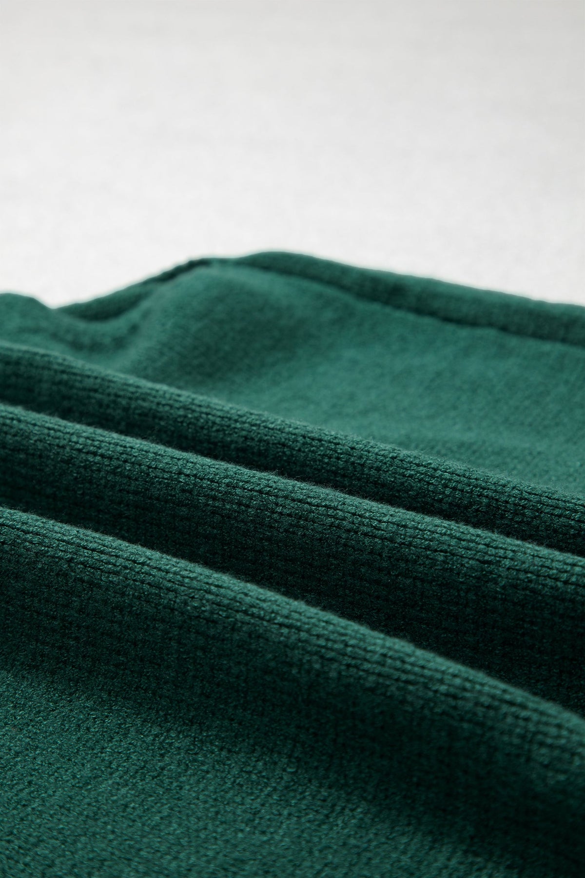 Evergreen High Neck Sleeveless Embroidered Knit Sweater Vest