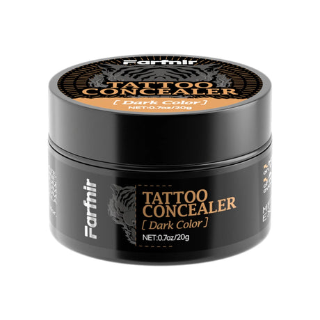 Tattoo concealer cream, waterproof and sweatproof, natural and skin-friendly, available in two colors for you to choose from.