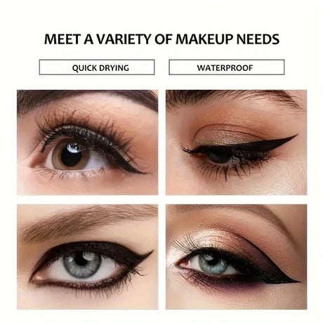 Black Waterproof, Sweat-Proof, And Smudge-Proof Eyeliner Creates