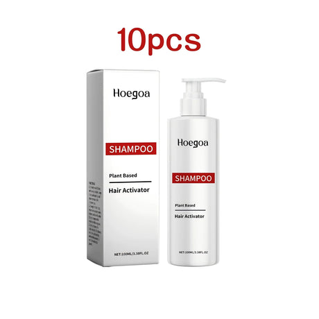 Hoegoa 100ml Repairing Hair Shampoo Nourish Scalp Wash Moisturizing Reduce Dandruff Oil Control Fluffy Hair Refreshing Shampoo