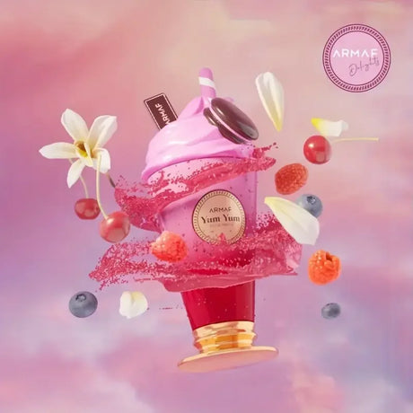 Armaf Yum Yum Eau de Parfum 3.4oz/100ml Sweet Gourmand Fragrance for Women Long Lasting Perfume Spray