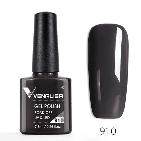 Venalisa 7.5ml Nail Gel Polish 60 Color Glitter Color Nail Varnish For Nail Art Manicure Top Coat Soak Off Enamel UV Gel Varnish