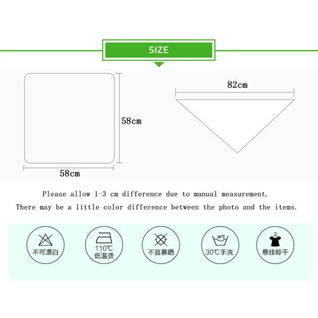 58x58cm Muslin Cotton Baby Towels Scarf Swaddle Bath Towel Newborns Handkerchief Bathing Feeding Face Washcloth Wipe