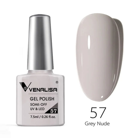 Venalisa 7.5ml Nail Gel Polish 60 Color Glitter Color Nail Varnish For Nail Art Manicure Top Coat Soak Off Enamel UV Gel Varnish
