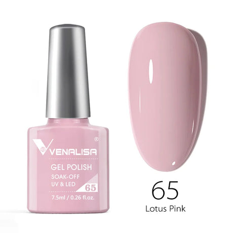 Venalisa 7.5ml Nail Gel Polish 60 Color Glitter Color Nail Varnish For Nail Art Manicure Top Coat Soak Off Enamel UV Gel Varnish