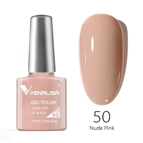 Venalisa 7.5ml Nail Gel Polish 60 Color Glitter Color Nail Varnish For Nail Art Manicure Top Coat Soak Off Enamel UV Gel Varnish