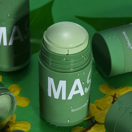 40g Face Mask Green Tea Clay Oil Control Deep Cleaning Blackhead Remover Purifying Shrinks Pores Nourishing Acne Treatment