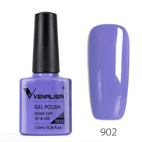 Venalisa 7.5ml Nail Gel Polish 60 Color Glitter Color Nail Varnish For Nail Art Manicure Top Coat Soak Off Enamel UV Gel Varnish