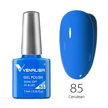 Venalisa 7.5ml Nail Gel Polish 60 Color Glitter Color Nail Varnish For Nail Art Manicure Top Coat Soak Off Enamel UV Gel Varnish