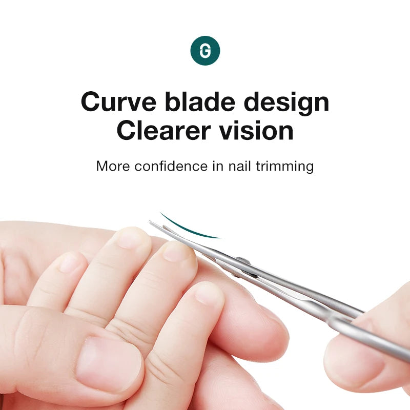 MR.GREEN Baby Safety Nail Scissors Nail Care Clippers Cutter Newborn Baby Convenient Daily Nail File Shell Shear Manicure Tool