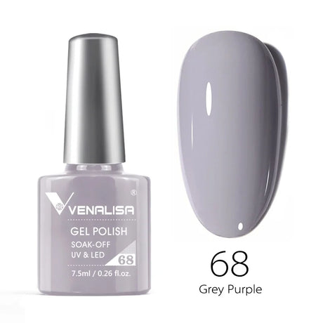 Venalisa 7.5ml Nail Gel Polish 60 Color Glitter Color Nail Varnish For Nail Art Manicure Top Coat Soak Off Enamel UV Gel Varnish