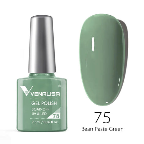 Venalisa 7.5ml Nail Gel Polish 60 Color Glitter Color Nail Varnish For Nail Art Manicure Top Coat Soak Off Enamel UV Gel Varnish