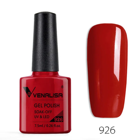 Venalisa 7.5ml Nail Gel Polish 60 Color Glitter Color Nail Varnish For Nail Art Manicure Top Coat Soak Off Enamel UV Gel Varnish
