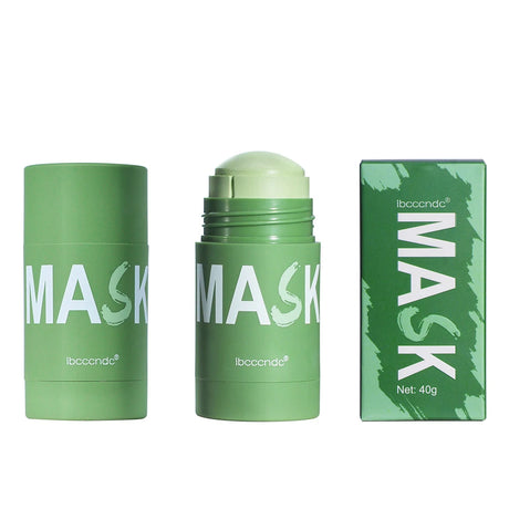 40g Face Mask Green Tea Clay Oil Control Deep Cleaning Blackhead Remover Purifying Shrinks Pores Nourishing Acne Treatment