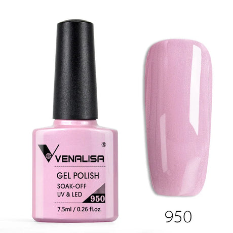 Venalisa 7.5ml Nail Gel Polish 60 Color Glitter Color Nail Varnish For Nail Art Manicure Top Coat Soak Off Enamel UV Gel Varnish