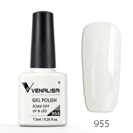 Venalisa 7.5ml Nail Gel Polish 60 Color Glitter Color Nail Varnish For Nail Art Manicure Top Coat Soak Off Enamel UV Gel Varnish