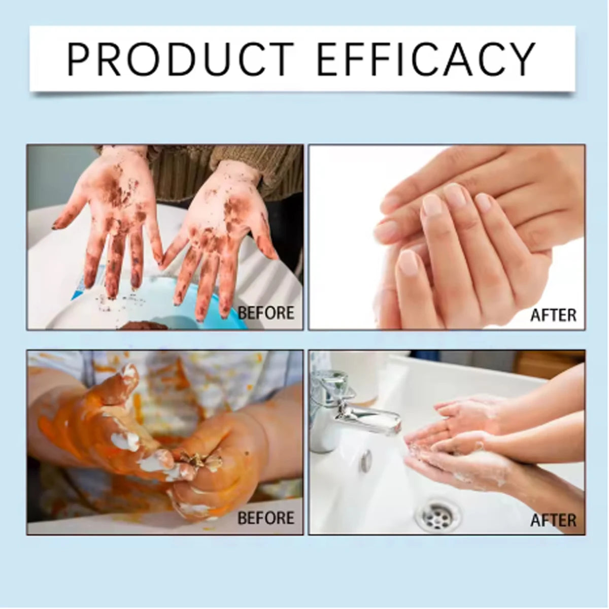 Hyaluronic Acid & Collagen Hand Soap, Deep Cleansing Moisturizing Citrus Scented Liquid Soap for Smooth Hands 60g