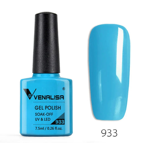 Venalisa 7.5ml Fashion Shiny Soak Off UV Gel Nail Gel Polish Cosmetics Nail Art Manicure Nails Gel Polish Tips Nail Varnish