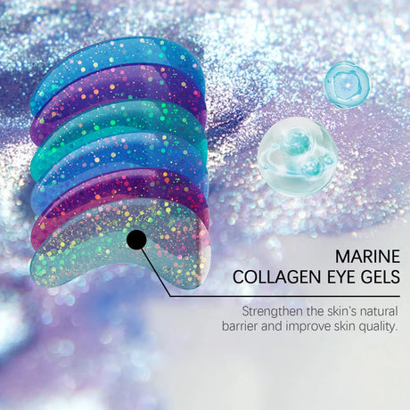Collagen Firming Eye Mask Anti Dark Circles Nourishing Eyes Bags Removal Fade Fine Lines Repair Lifting Moisturizing Eye Patches