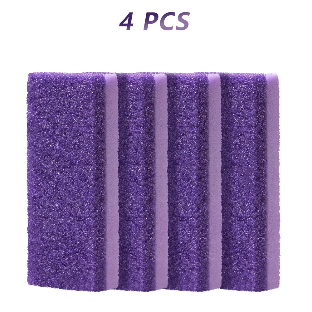 LULAA 1/10Pcs Foot Scrub Stone Double-Sided Pedicure Stone Foot Scrub Sponge for Removing Calluses and Dead Skin from The Feet