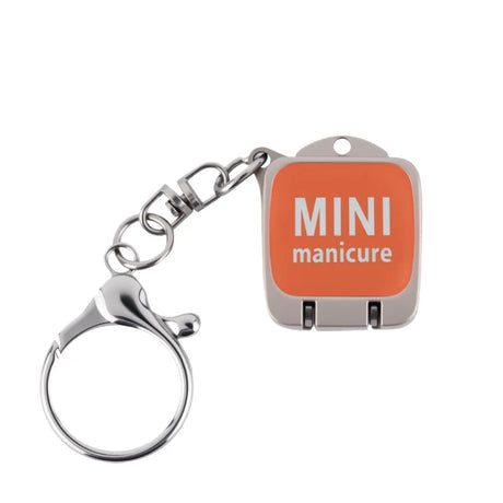 1pc Cute Nail Clippers with Storage Stainless Steel Compact & Portable Nail Trimmer with Blade Angle Durable Manicure Tool