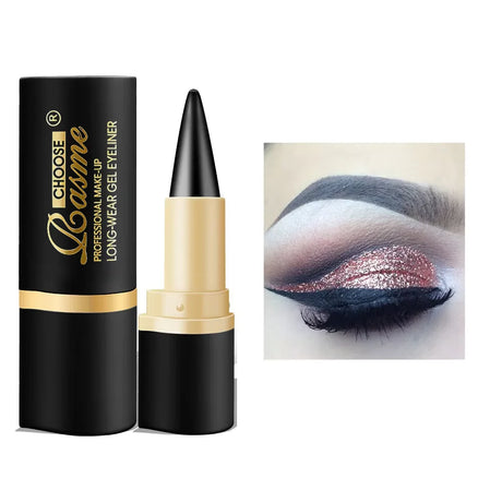 Creamy texture Eyeliner, 1 Count /2 Counts Easy Coloring Sweat Proof High Pier Pencil, Daily Makeup Accessories for Women