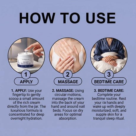 Night Repair Hand Mask Cream Anti Dry Crack Moisturizing Whitening Hand Care Sleeping Hand Lotion