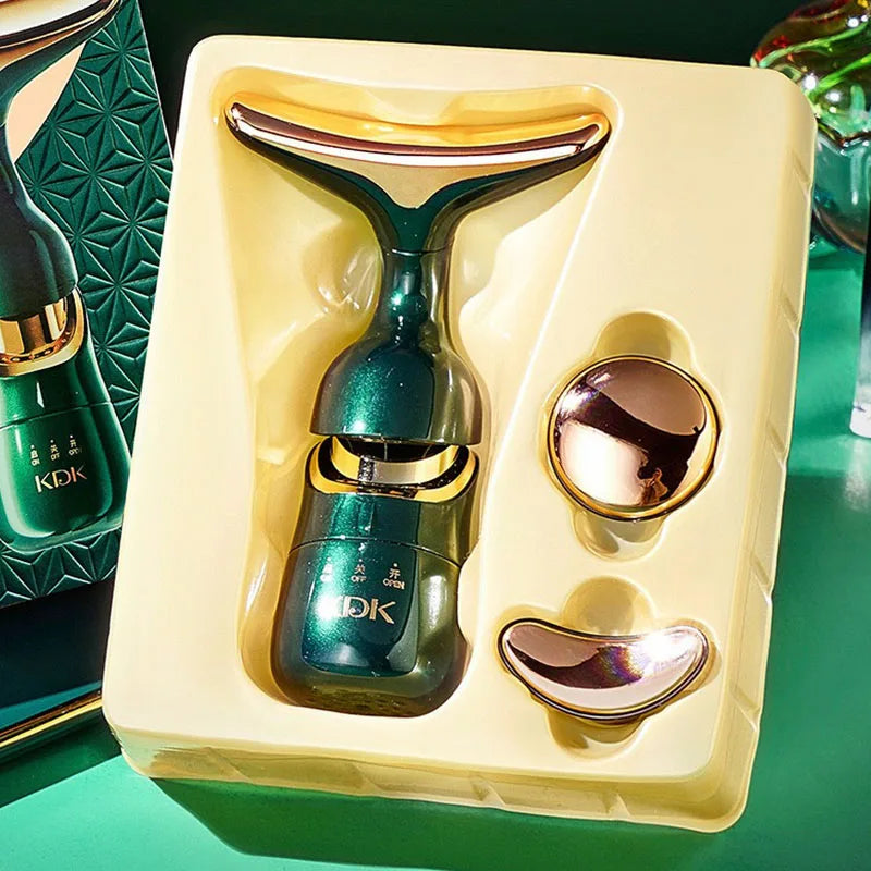 Microcurrent Facial Massager Lift & Firm Skin Introducer Microcurrent Skin Rejuvenation Anti Aging Beauty Device Face Massager