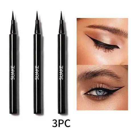 Black Waterproof, Sweat-Proof, And Smudge-Proof Eyeliner Creates