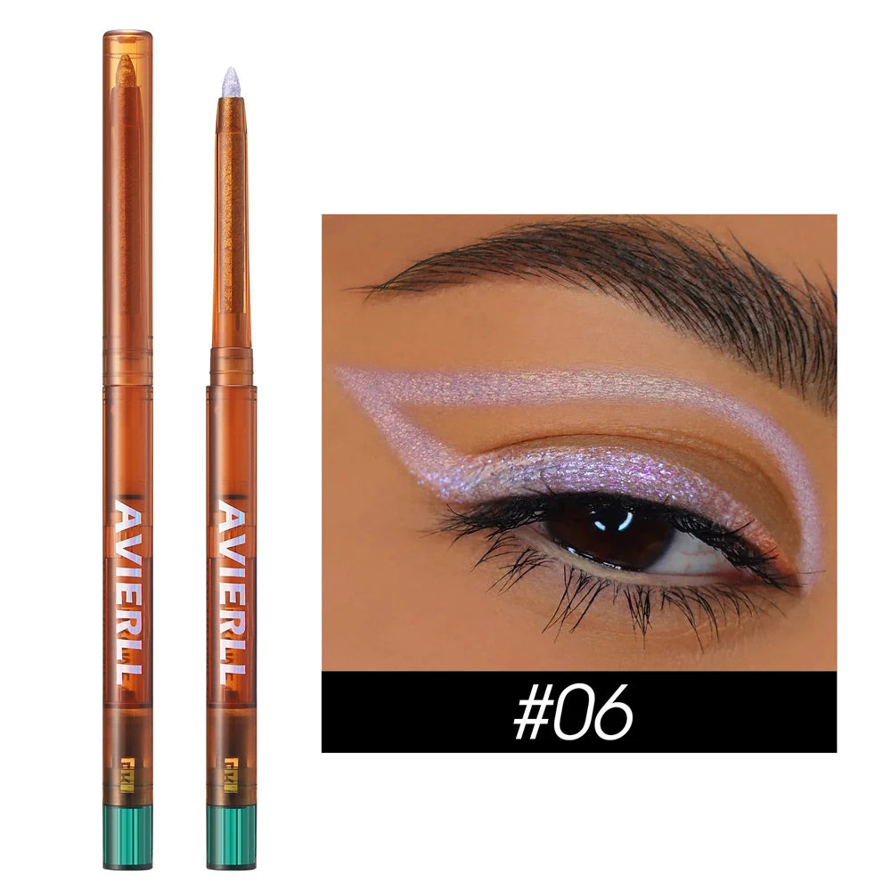 Chameleons Eyeliner Liquid Pearl Gloss Shiny Metallic Eyeshadow Liner Multi Chrome Color Aurora Eye Makeup Glitter Pigment