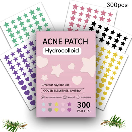 120 Counts Cute Colorful Butterfly Pimple Patches Acne Treatment Stickers Invisible Acne Cover Face Spot Pimple Patch Skin Care