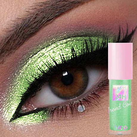 1PC Metallic Waterproof Liquid Eyeshadow-High Shine Long-Lasting & Smudge-Proof Korean Makeup Set Glitter Eye Shadow Cosmetics