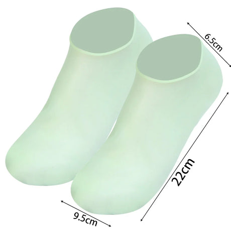 1/3pairs Silicone Moisturizing Foot Socks Anti Cracking Dry Dead Skin Foot Spa Tools Reusable Gel Stocking Protective Feet Cover
