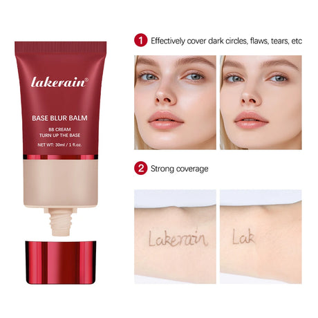 Base Blurring Foundation 5Colors Long Lasting 24H Control Oil