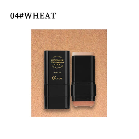 O'cheal Two In One Concealer Foundation Stick Facial Matte Waterproof Bronzer Contouring Face Coverage Moisturizing Makeup Cream
