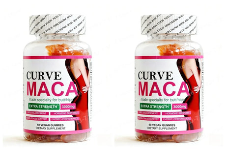 Vegan Maca Gummies Natural Plant Extract Energy Support Energy Hip Curves Support Daily Nutritional Supplement