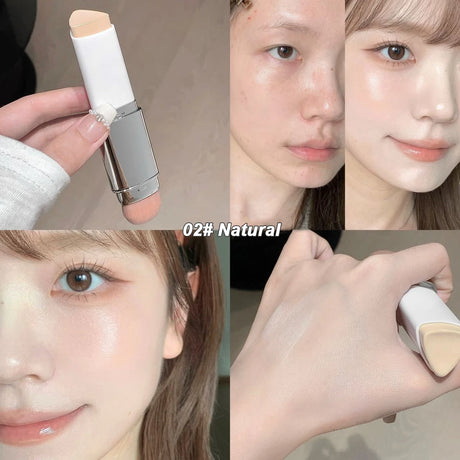 2-In-1 Natural Color Foundation Stick Lightweight Moisturizing