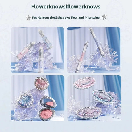 Flower Knows Makeup Sets Little Angel Bunny Garden Lip Glaze Blush Shell Jewelry Flowerknows Birthday Gift Kit De Maquillaje