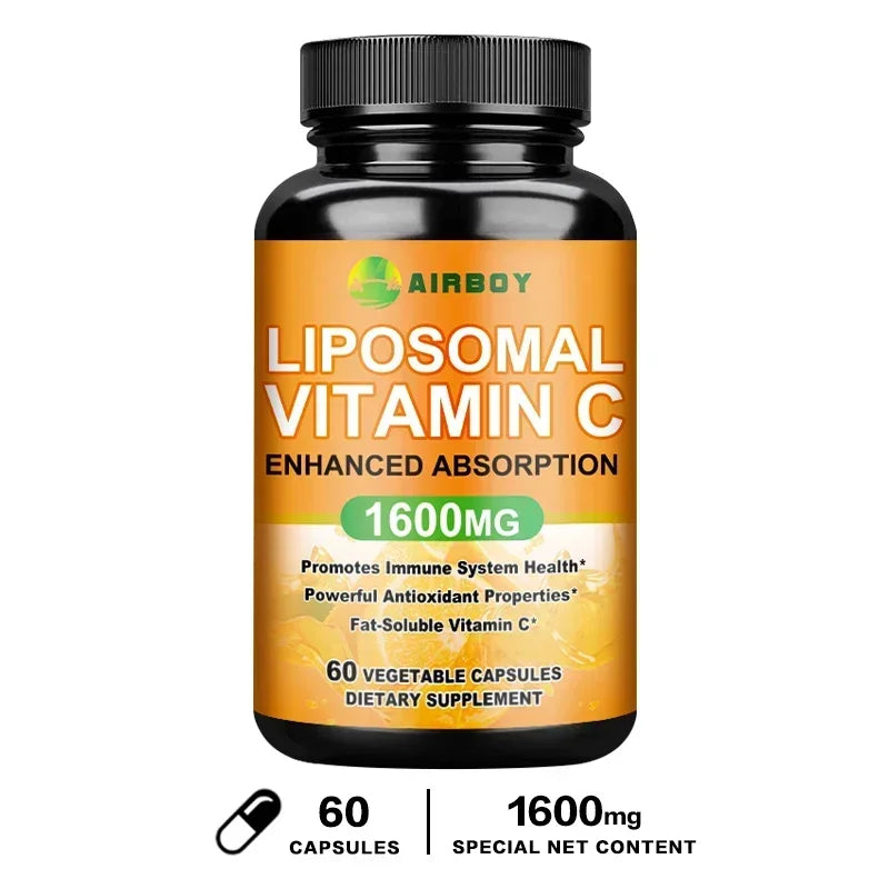 Liposomal Vitamin C - Immune Support, Promotes Collagen Production, Promote Fat dissolving, Antioxidant