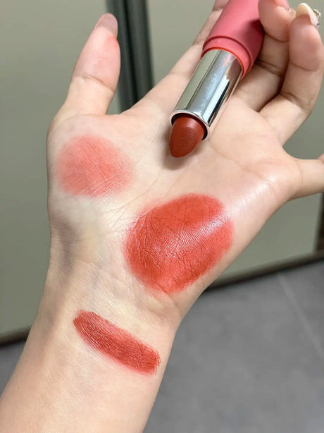 Herorange Sheer Matte Lipstick Soft Texture Non Drying Long Lasting Transfer Proof Natural Tones for All Skin Tones