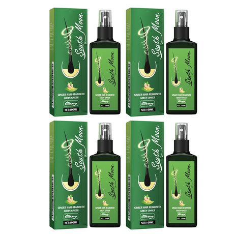 Ginger Hair Spray Promote Growth Anti Loss Improve Thin Dry Breakage Hair Nourish Root Scalp Damaged Treatment Hair Grow Spray