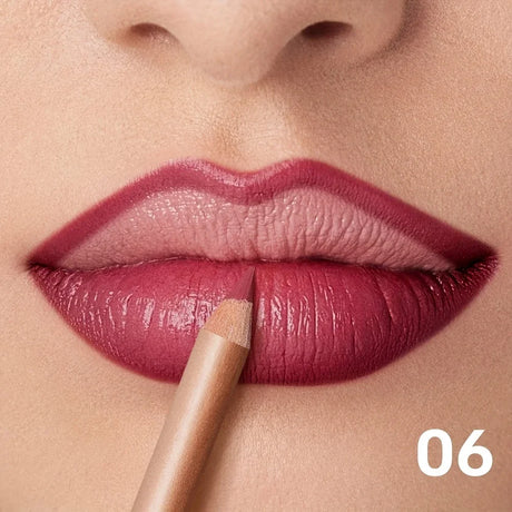 Nude Matte Lip Liner, Waterproof Long Lasting High Pigment Lip Pencil, Smooth Precise Lip Makeup Gift for Women