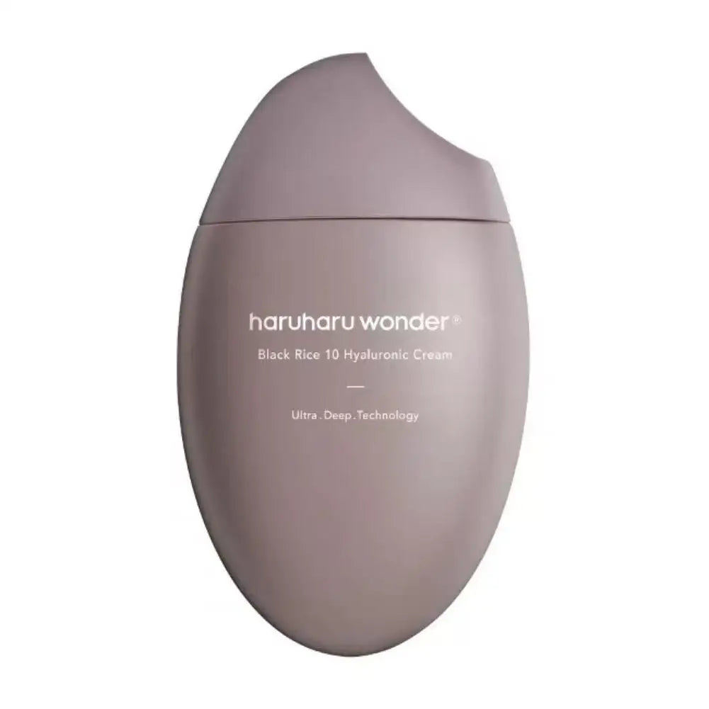 Haruharu Wonder Black Rice 10 Hyaluronic Acid Cream Improve Uneven Skin Tone Balance PH Strengthen Skin Barrier And Elasticity