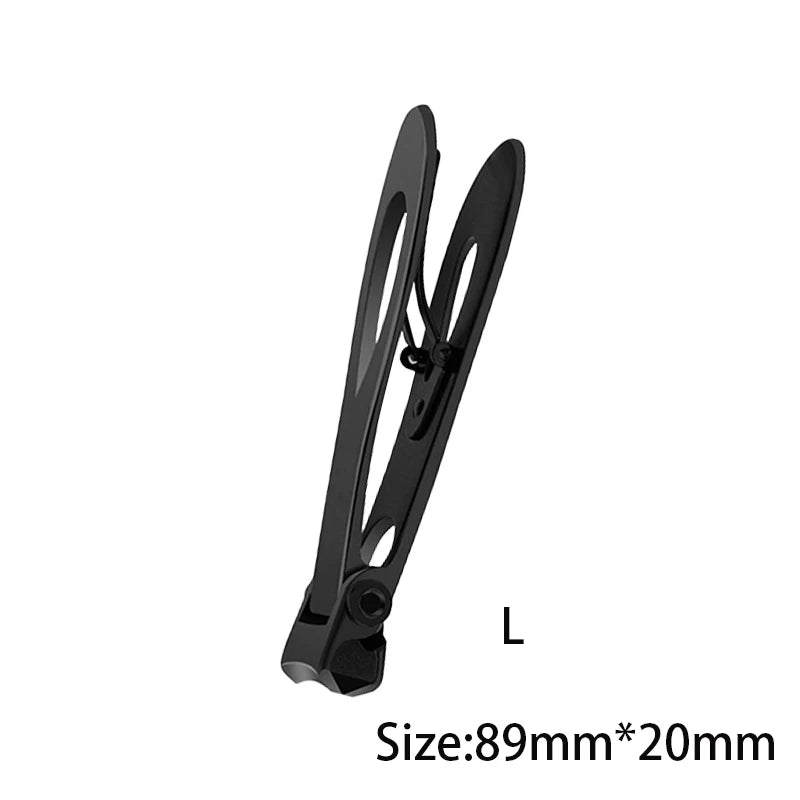High quality Nail Clippers Stainless Steel Two Sizes Are Available Manicure Fingernail Cutter Thick Hard Toenail Scissors 2028