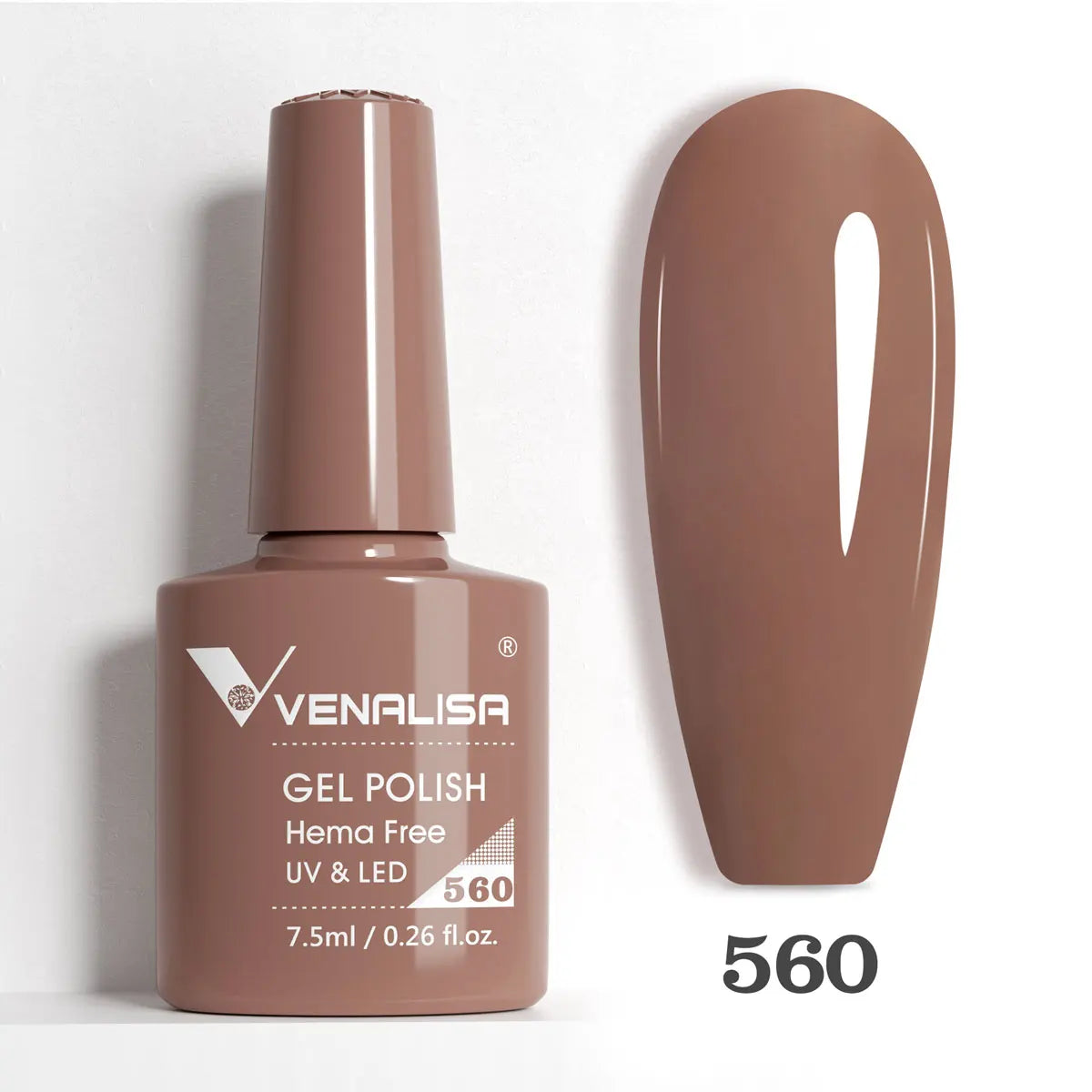 VIP5 Venalisa Nail Gel Polish Jelly Color HEMA/TPO FREE Nude Pink Semi Permanent Soak Off UVLED Gel Polish Sparkle Gel Varnish