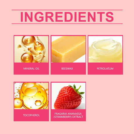 Berry Lip Sleeping Mask Overnight Lip Treatment for Dry Chapped Lips Hydrating Lip Mask with Hyaluronic Acid & Ceramide Deep