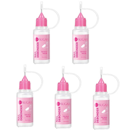 Nail Solid Gel Glue Remover & Debonder Fast Dissolve Liquid for Fake Tips Press On Nails, False Nails | Quick Manicure Tool