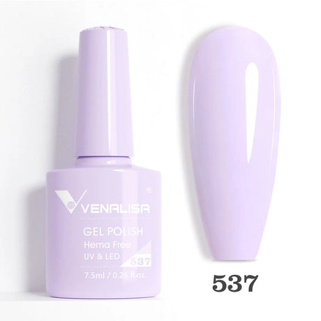 VIP5 Venalisa Nail Gel Polish Jelly Color HEMA/TPO FREE Nude Pink Semi Permanent Soak Off UVLED Gel Polish Sparkle Gel Varnish