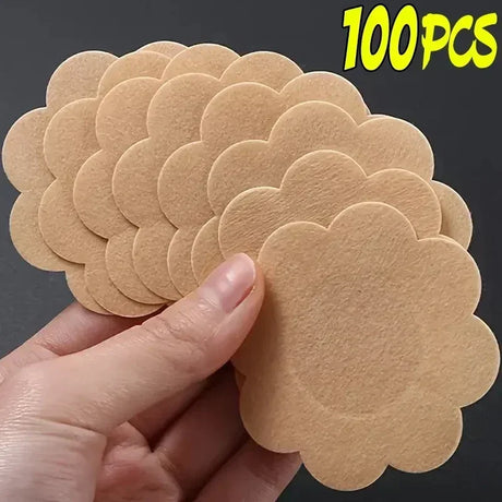 Women Safety Nipple Cover Stickers Sexy Breast Lift Tape Patch Intimates Female Self-Adhesive Invisible Bra Chest Nipple Padding