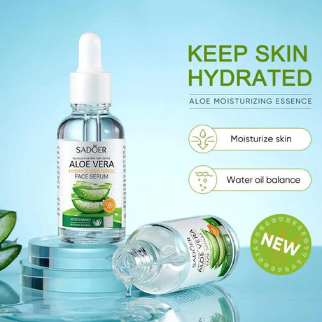 Aloe Vera Moisturizing face Essence Brightening Hydrating Essence Soothing face Care beauty skincare